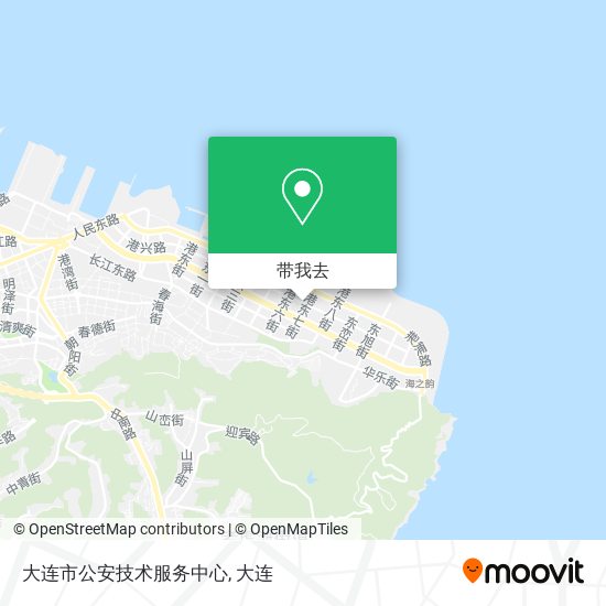 大连市公安技术服务中心地图