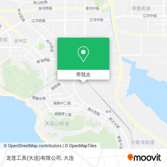 龙莲工具(大连)有限公司地图
