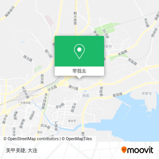 美甲美睫地图