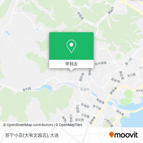 苏宁小店(大有文园店)地图