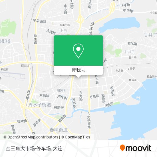 金三角大市场-停车场地图