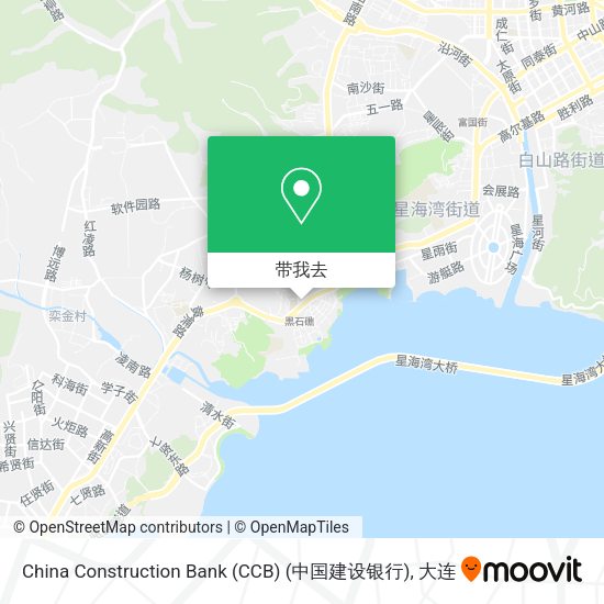 China Construction Bank (CCB) (中国建设银行)地图