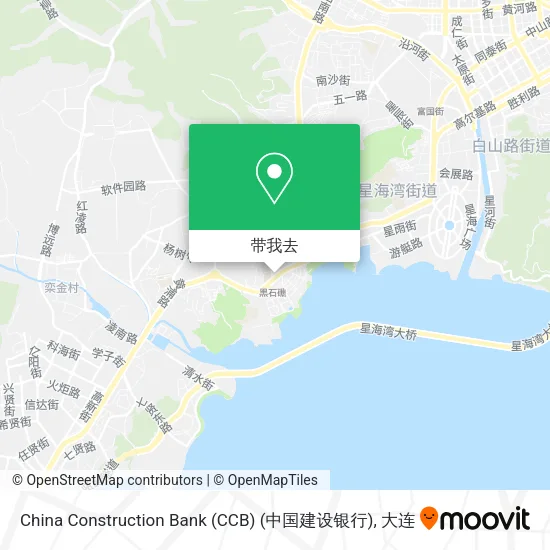 China Construction Bank (CCB) (中国建设银行)地图