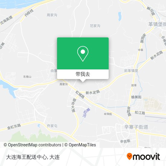 大连海王配送中心地图