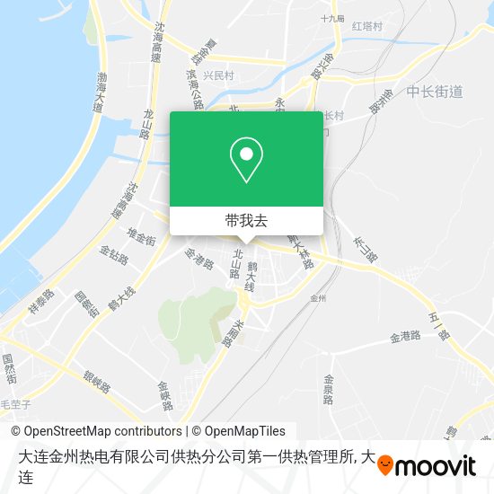 大连金州热电有限公司供热分公司第一供热管理所地图