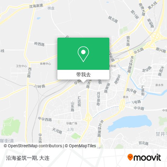 沿海鉴筑一期地图