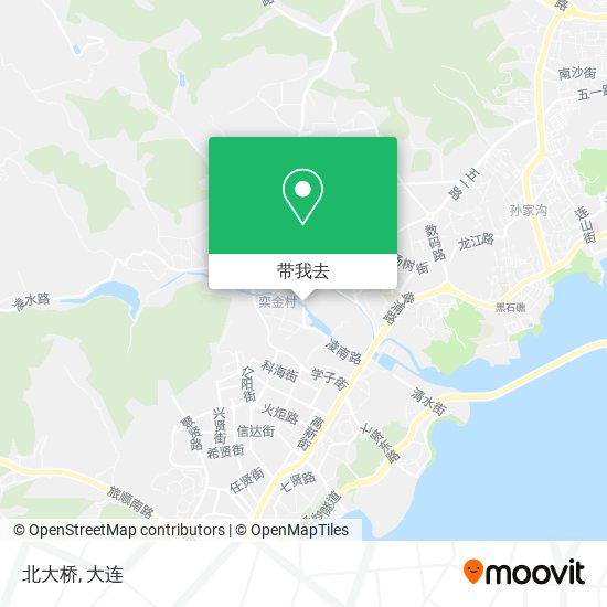 北大桥地图