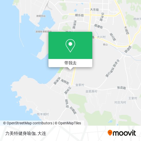 力美特健身瑜伽地图