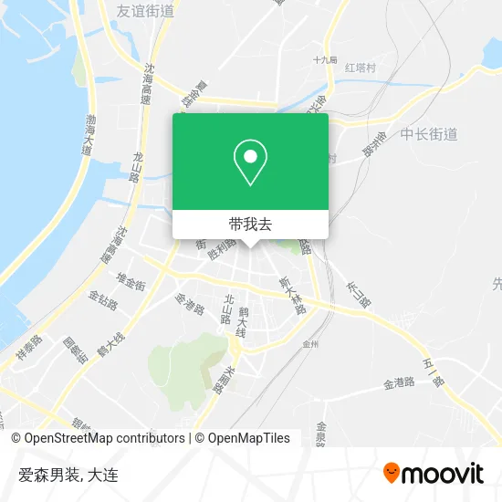 爱森男装地图