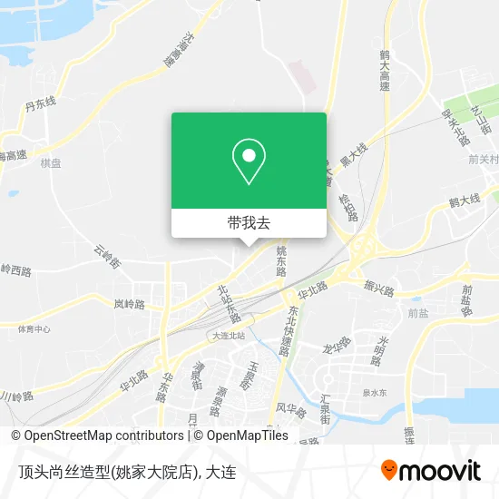 顶头尚丝造型(姚家大院店)地图