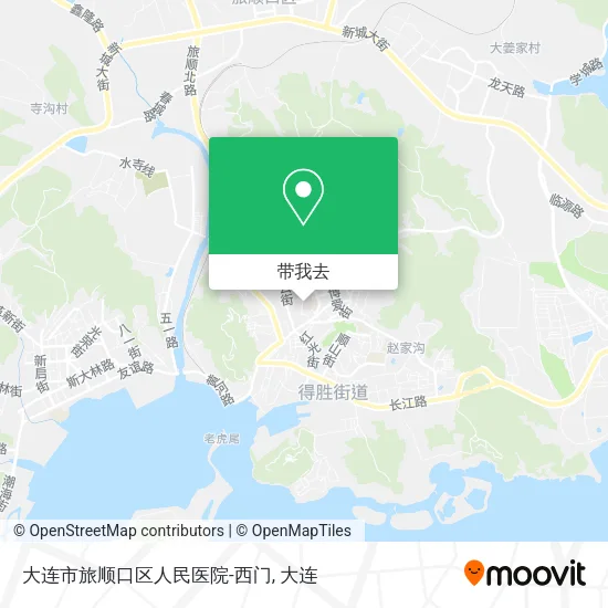 大连市旅顺口区人民医院-西门地图