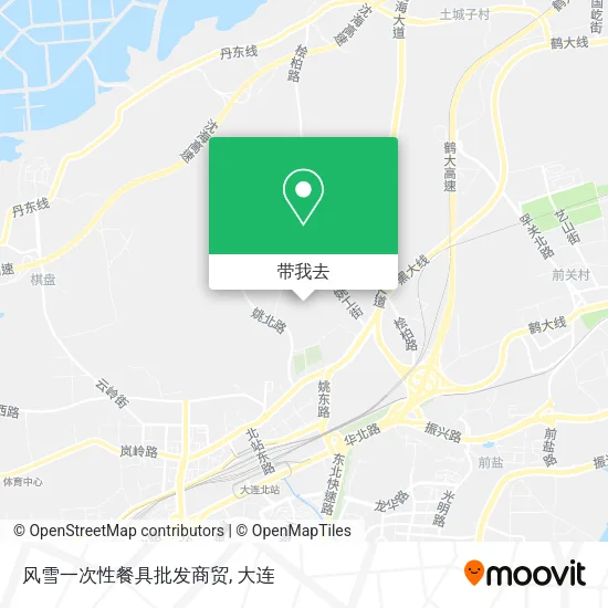 风雪一次性餐具批发商贸地图