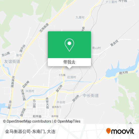 金马衡器公司-东南门地图