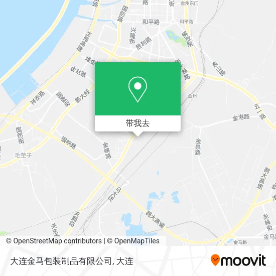 大连金马包装制品有限公司地图