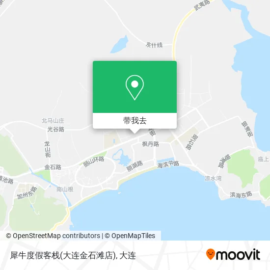 犀牛度假客栈(大连金石滩店)地图