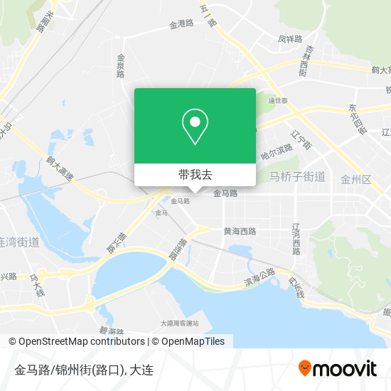 金马路/锦州街(路口)地图