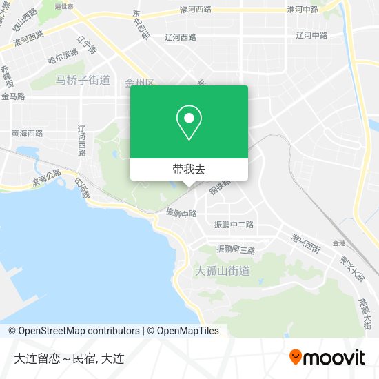大连留恋～民宿地图