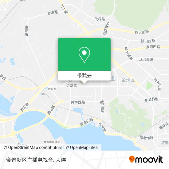 金普新区广播电视台地图
