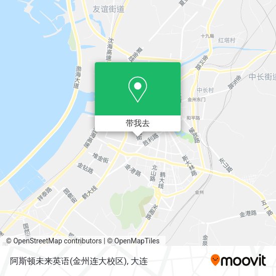阿斯顿未来英语(金州连大校区)地图