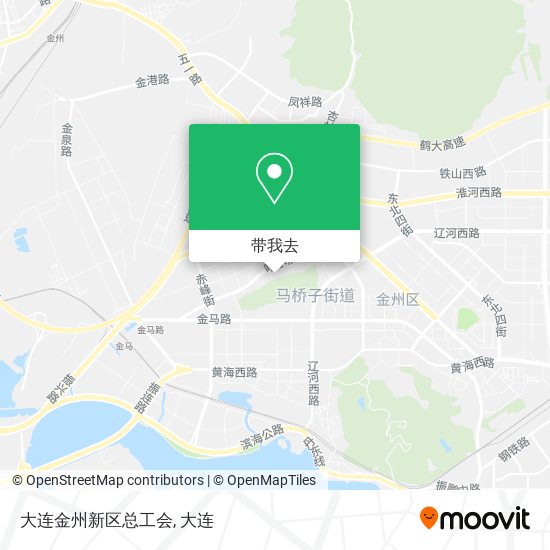 大连金州新区总工会地图