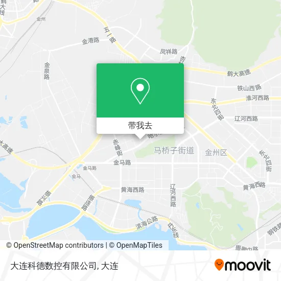 大连科德数控有限公司地图
