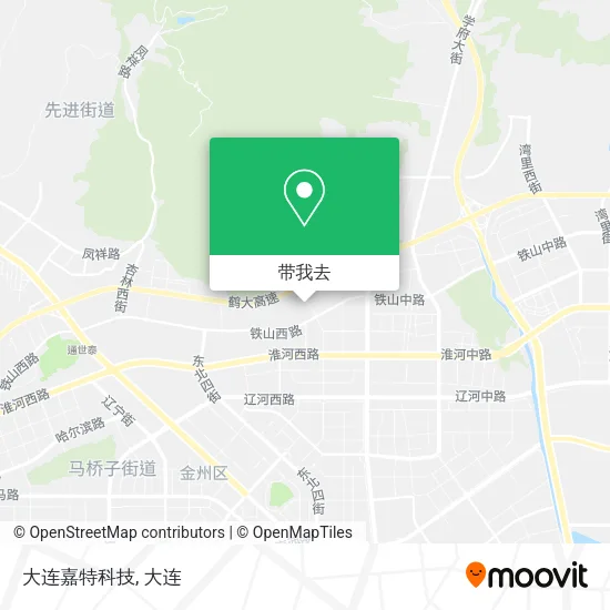 大连嘉特科技地图