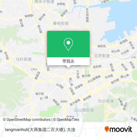 langmanhuli(大商集团二百大楼)地图