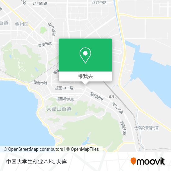 中国大学生创业基地地图