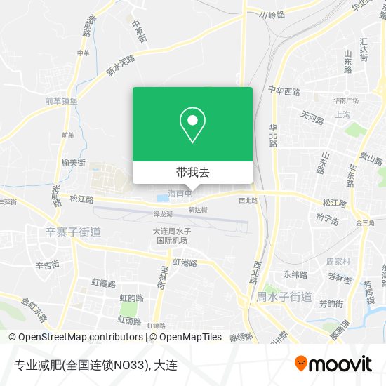 专业减肥(全国连锁NO33)地图