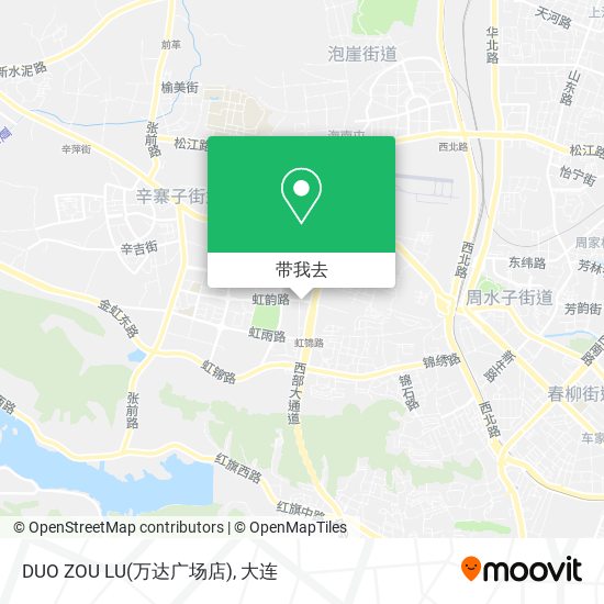 DUO ZOU LU(万达广场店)地图