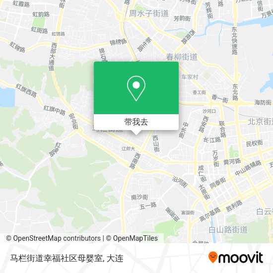 马栏街道幸福社区母婴室地图