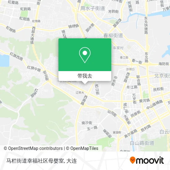 马栏街道幸福社区母婴室地图