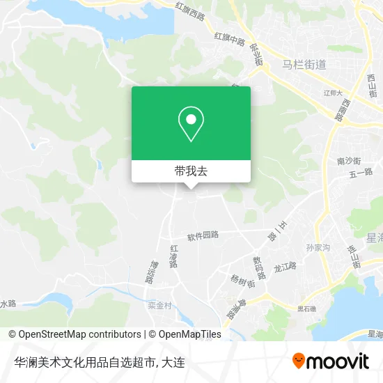 华澜美术文化用品自选超市地图