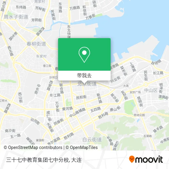 三十七中教育集团七中分校地图