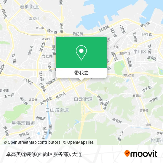 卓高美缝装修(西岗区服务部)地图