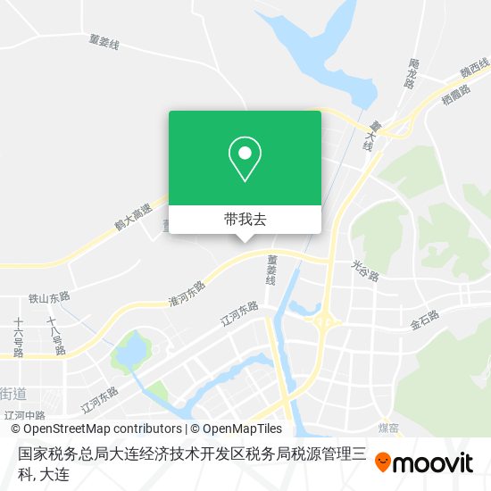 国家税务总局大连经济技术开发区税务局税源管理三科地图
