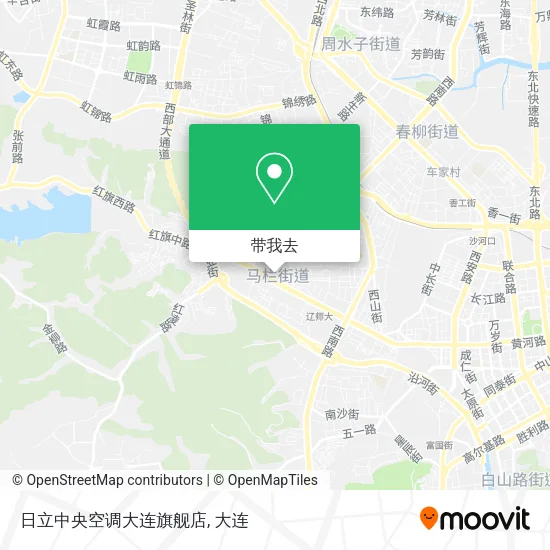 日立中央空调大连旗舰店地图