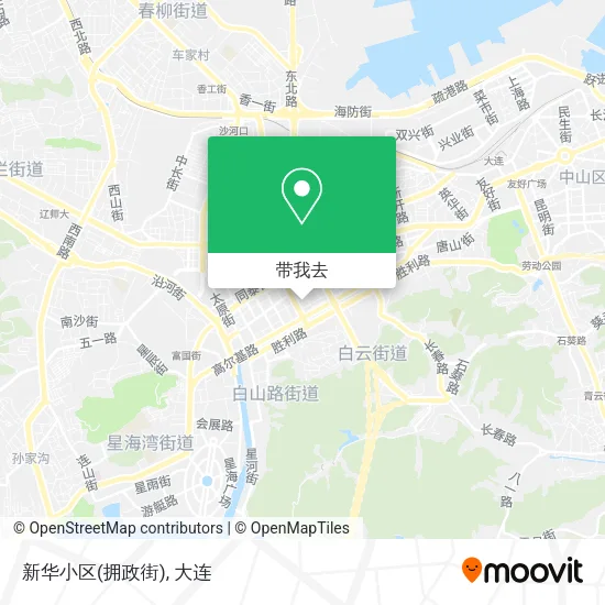 新华小区(拥政街)地图