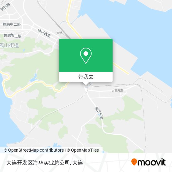 大连开发区海华实业总公司地图