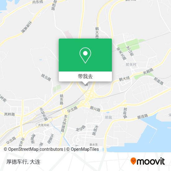 厚德车行地图