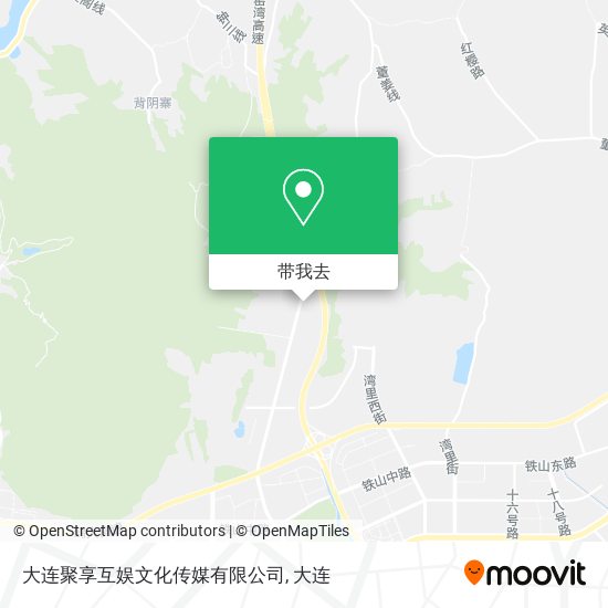 大连聚享互娱文化传媒有限公司地图