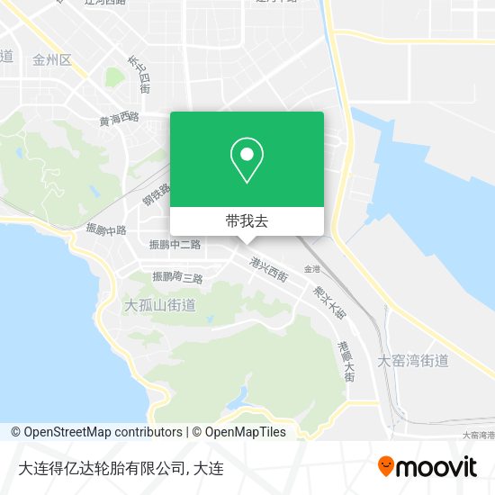 大连得亿达轮胎有限公司地图