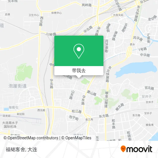 福铭客舍地图