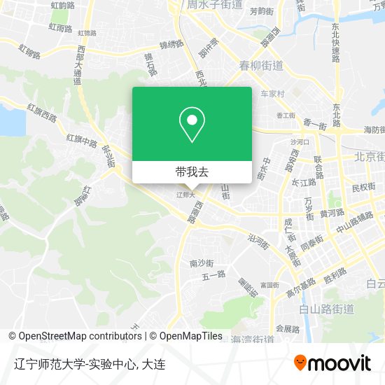 辽宁师范大学-实验中心地图