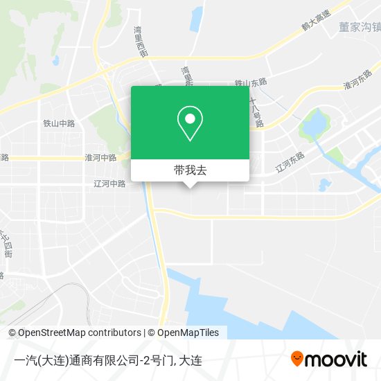 一汽(大连)通商有限公司-2号门地图