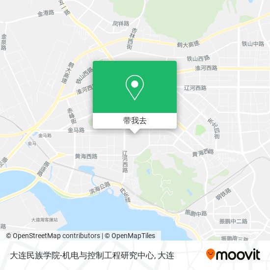 大连民族学院-机电与控制工程研究中心地图