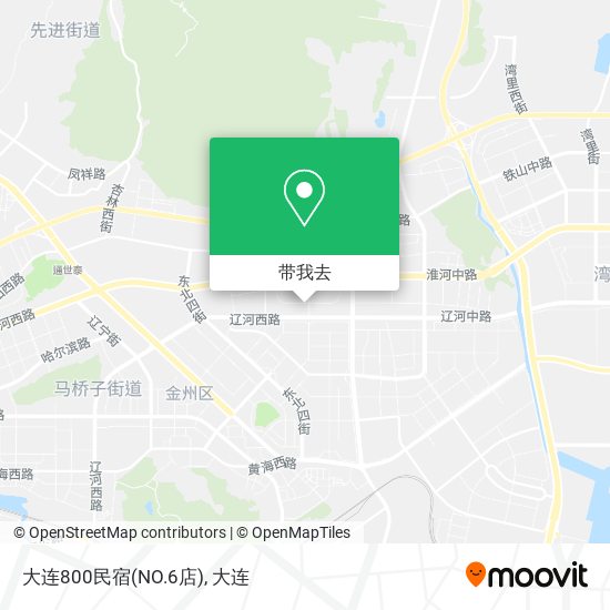 大连800民宿(NO.6店)地图