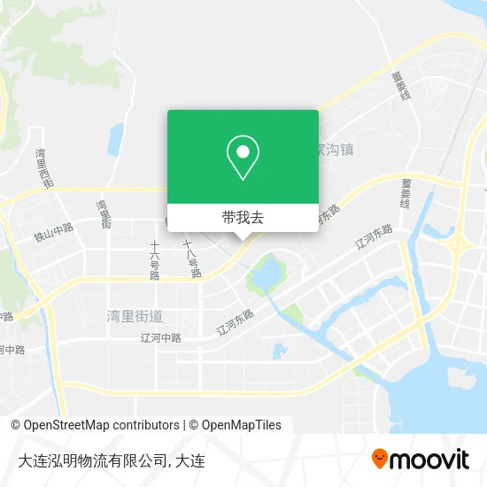 大连泓明物流有限公司地图