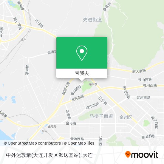 中外运敦豪(大连开发区派送基站)地图