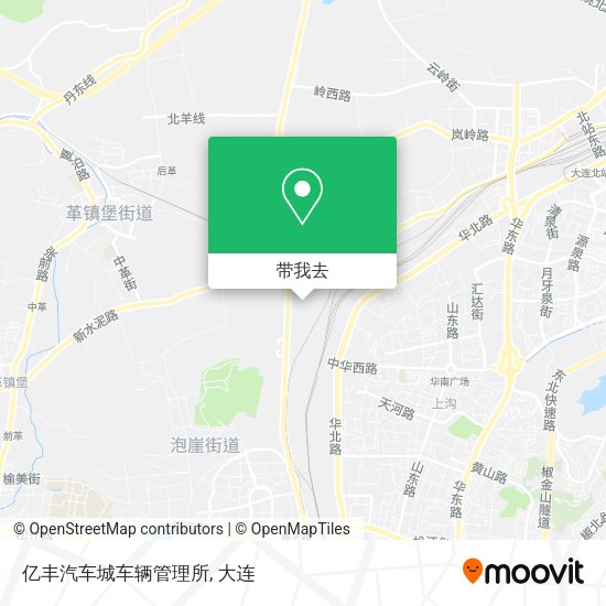 亿丰汽车城车辆管理所地图